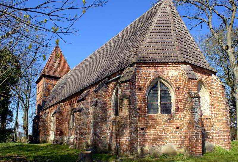 Kirche in Swantow auf Rügen
