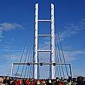 Fotografie: Aufstieg zur Rügenbrücke