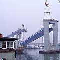 Fotografie: 800 Tonnen Stahl für die Rügenbrücke