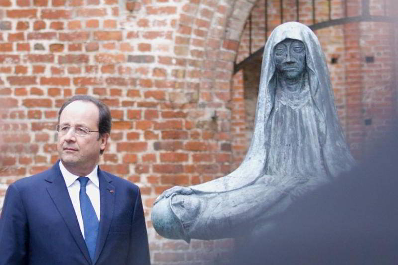 Francoise Hollande in Stralsund