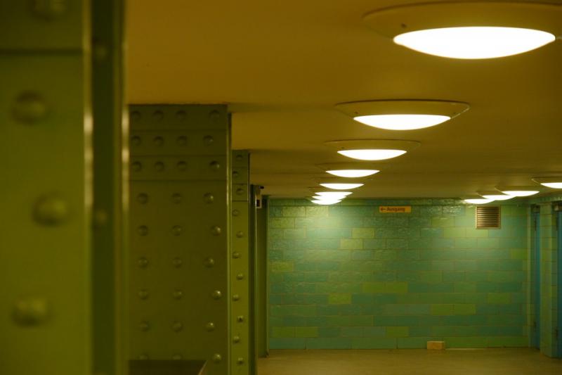 Am Ende angekommen - U-Bahn-Tunnel in Berlin
