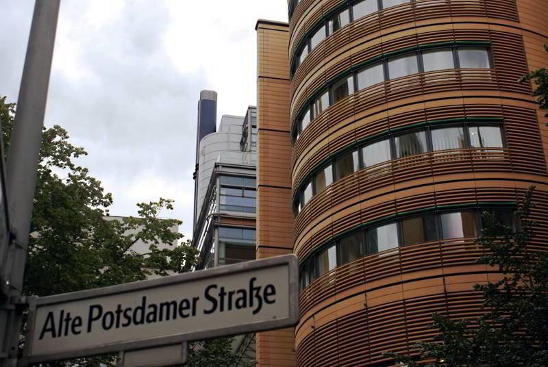 Am Potsdamer Platz in Berlin