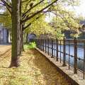 Fotografie: Herbststimmung am Spreeufer in Berlin