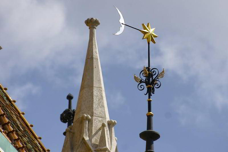 Dachreiter auf der Matthiaskirche Budapest