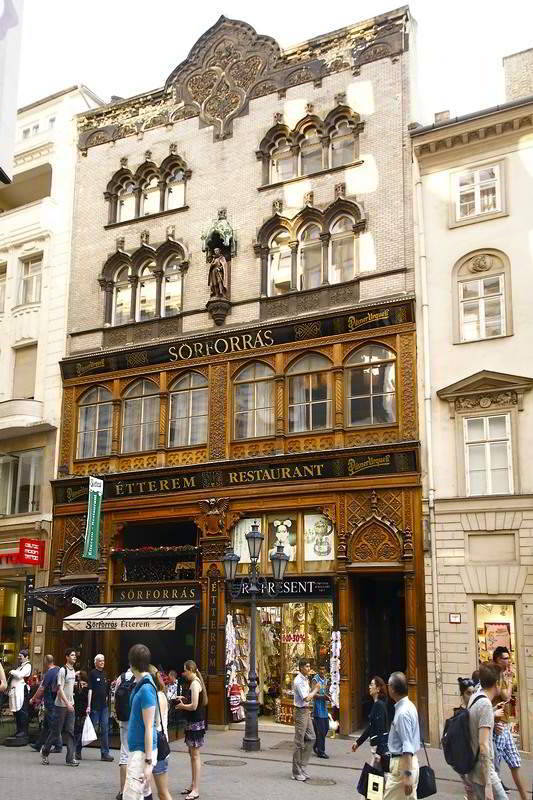 Venezianische Neugotik in Budapest