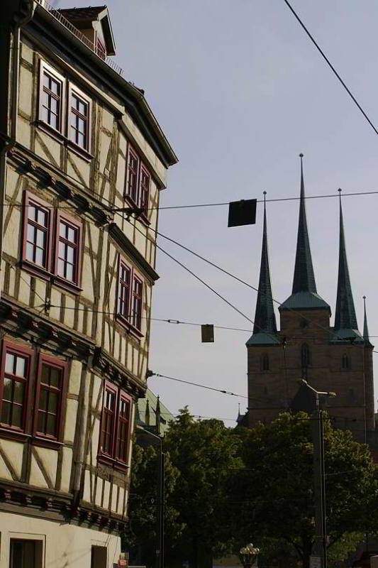 Fachwerkhaus am Domplatz Erfurt