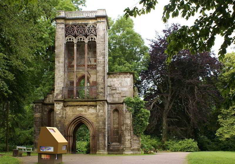 Weimar - Ruine Tempelherrenhaus