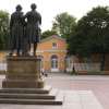 Fotografie: Bauhausmuseum am Theaterplatz in Weimar