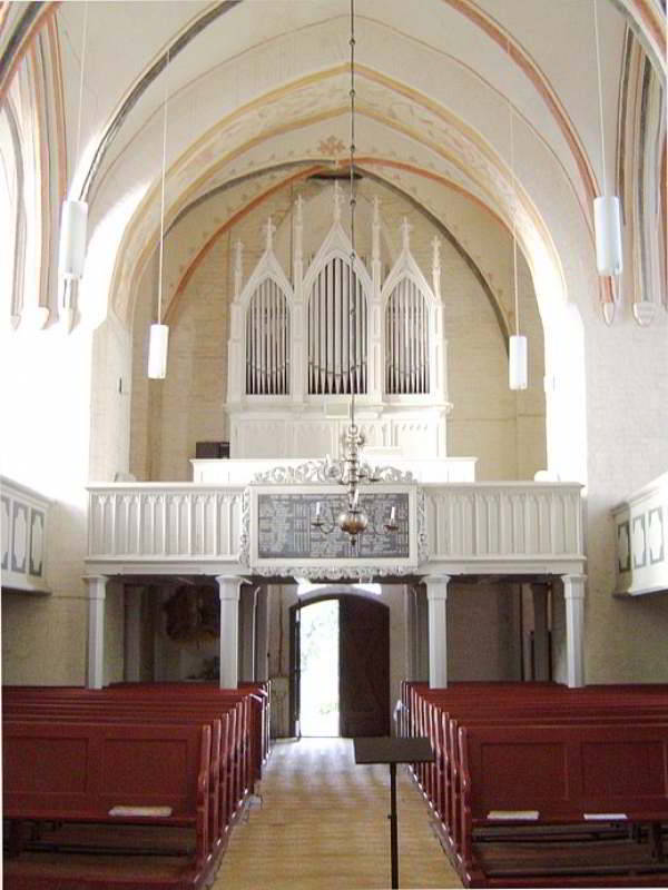 Groß Mohrdorf bei Stralsund - Orgel