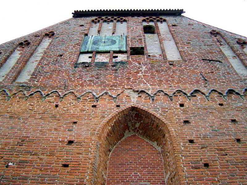 Kirche Groß Mohrdorf bei Stralsund - Westturm