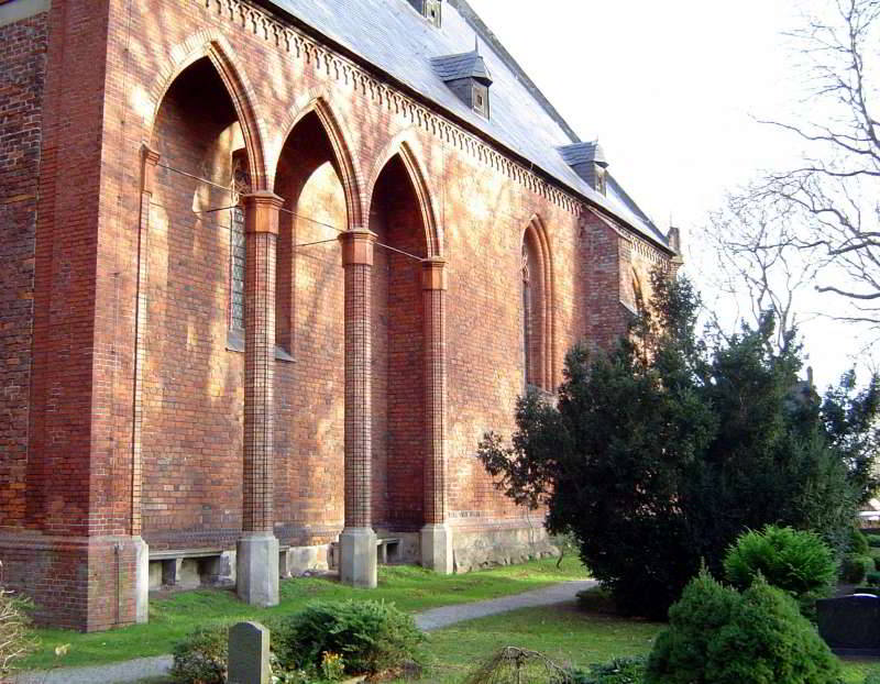 Seitengewölbe der Kirche Prohn