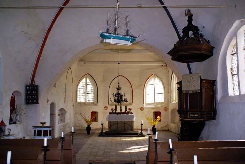 Stephanus Kirche Swantow auf Rügen - Altar