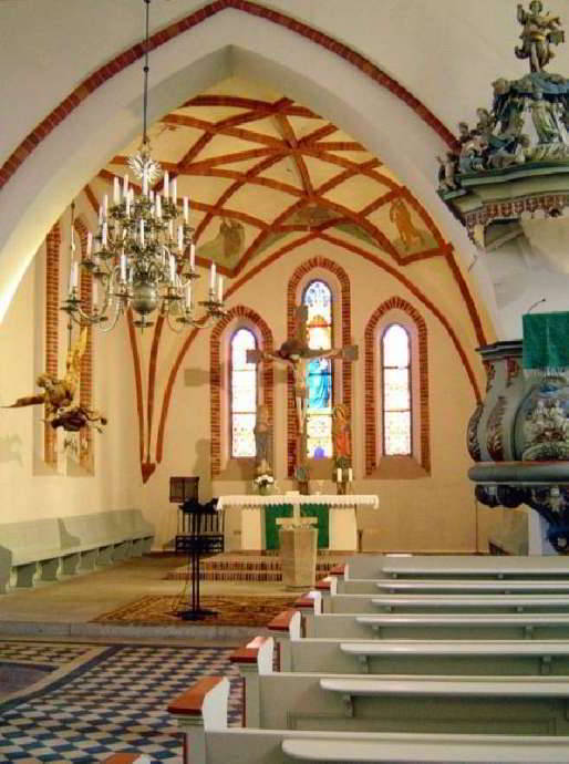 Kirche Prohn - Altarraum