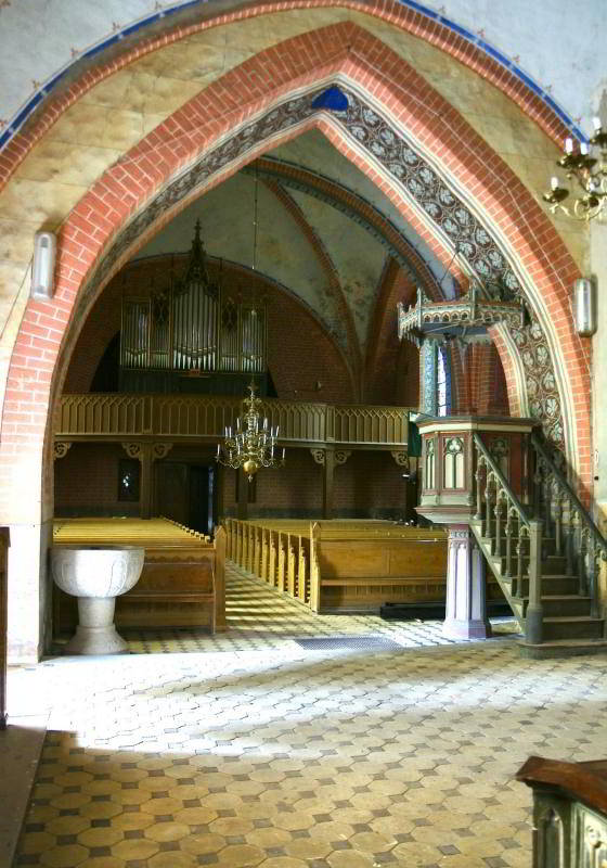 Kirche Vorland bei Grimmen - Mehmel-Orgel
