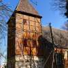 Fotografie: Swantow auf Rügen - Kirchturm als Fachwerkbau