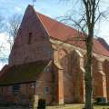 Fotografie: Kirche in Niepars bei Stralsund