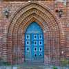 Fotografie: Dorfkirche in Saal - Nordportal