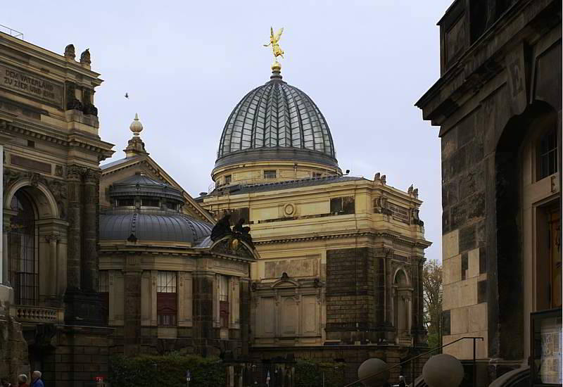 Glaskuppel in Dresden
