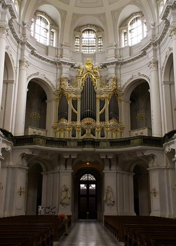 Silbermannorgel in der Hofkirche in Dresden