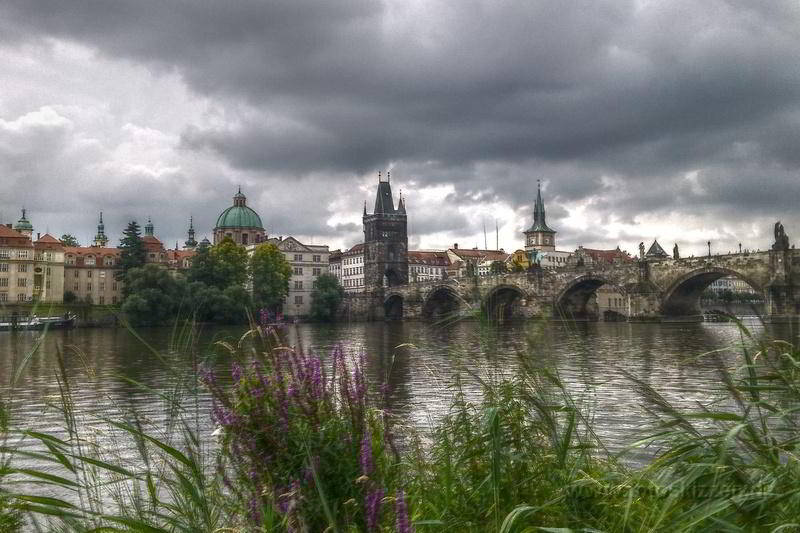 Fotografie in Prag - Blick über die Moldau 