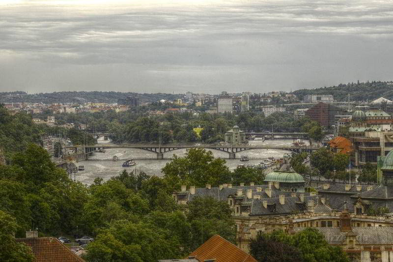 Prag - Brücken über die Moldau