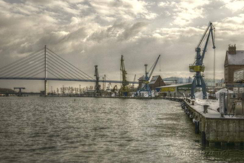 Der Stralsunder Frachthafen