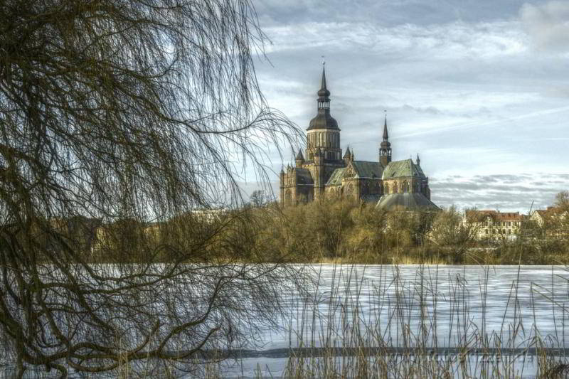 Winter in Stralsund - Marienkirche