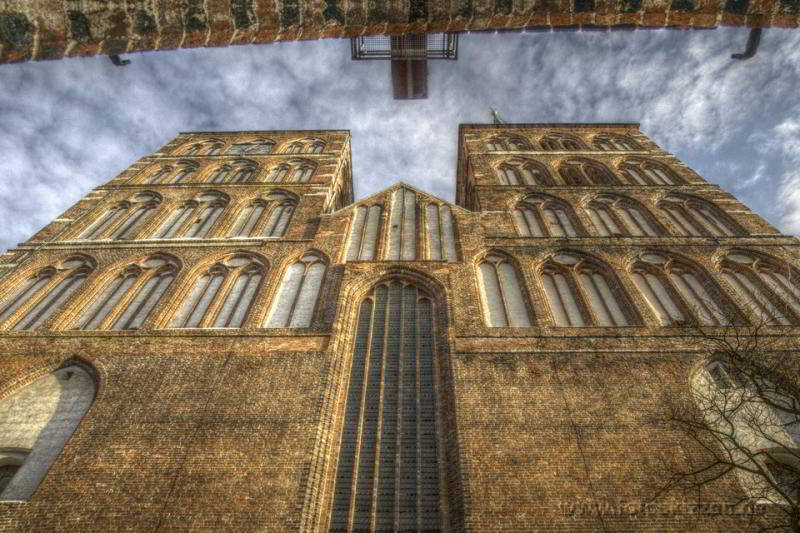 Doppelturm der Nikolaikirche Stralsund