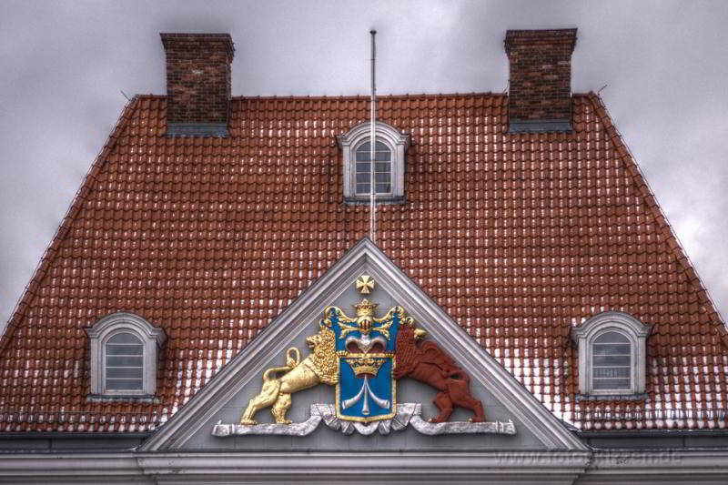 Stadtwappen Stralsund aus der Schwedenzeit