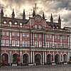 Fotografie: Rathaus Rostock am Morgen