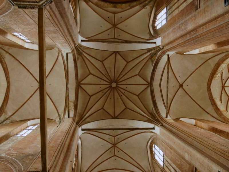 Gewölbe in der Georgenkirche Wismar