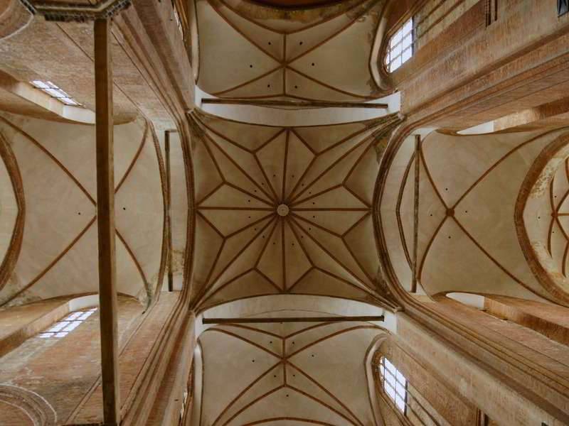 Gewölbe in der Georgenkirche Wismar