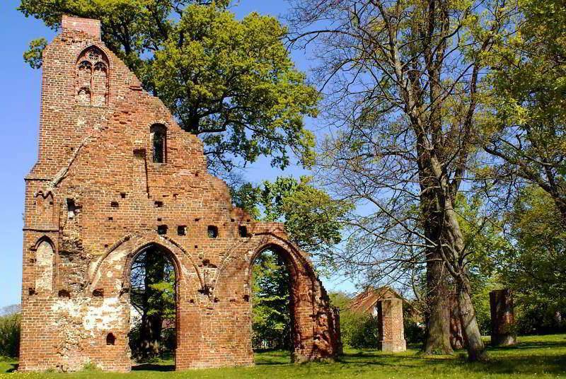 Greifswald - die Ruine des Klosters Eldena