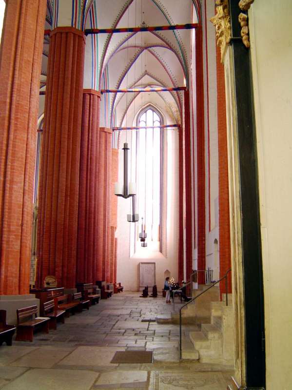 Greifswald Marienkirche - Innenansicht