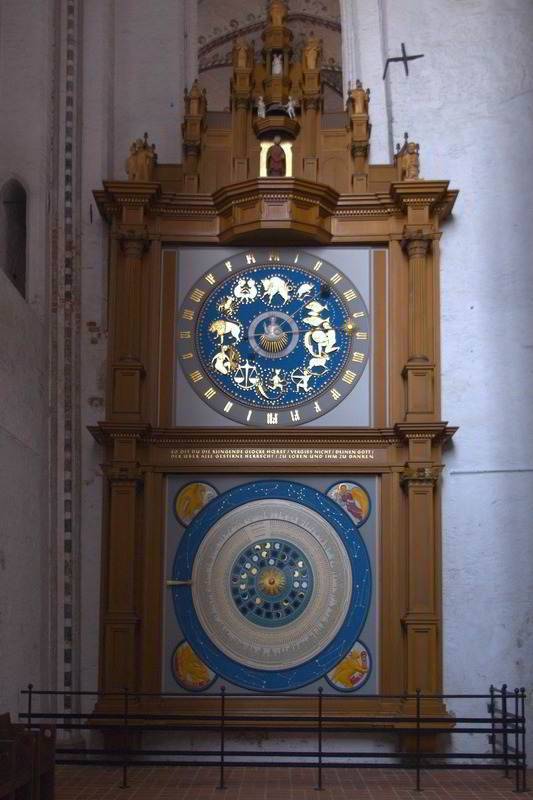 Lübeck Marienkirche - Astronomische Uhr