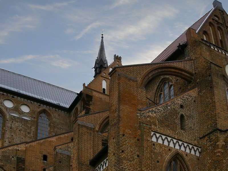 Wismar - Blick zur Georgenkirche