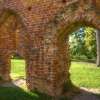 Fotografie: Ausgänge aus Ruinen in Kloster Eldena