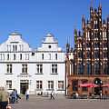 Fotografie: Greifswald - Giebelhaus am Markt