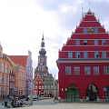 Fotografie: Greifswald - Rathaus und Dom 