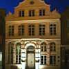 Fotografie: Buddenbrookhaus in Lübeck bei Nacht