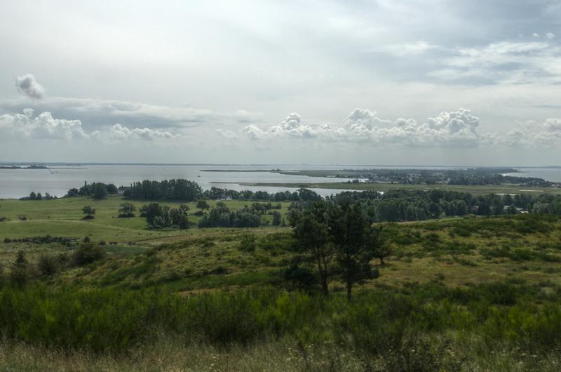 Hiddensee - Blick nach Süden vom Dornbusch aus