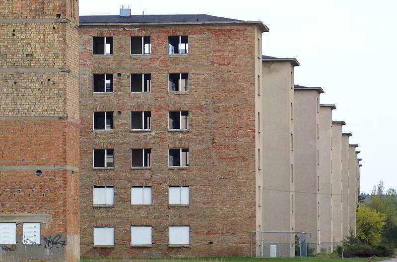 Unfertig - Rohbau im KDF-Bad in Prora