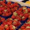 Fotografie: Erdbeeren auf dem Markt in Bremen
