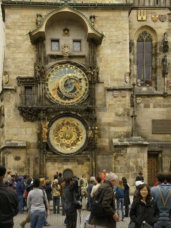 Astronomische Uhr am Altstädter Ring in Prag