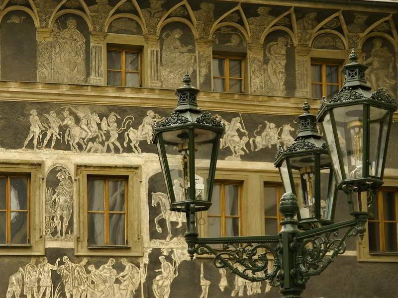 Haus an der Minute in Prag