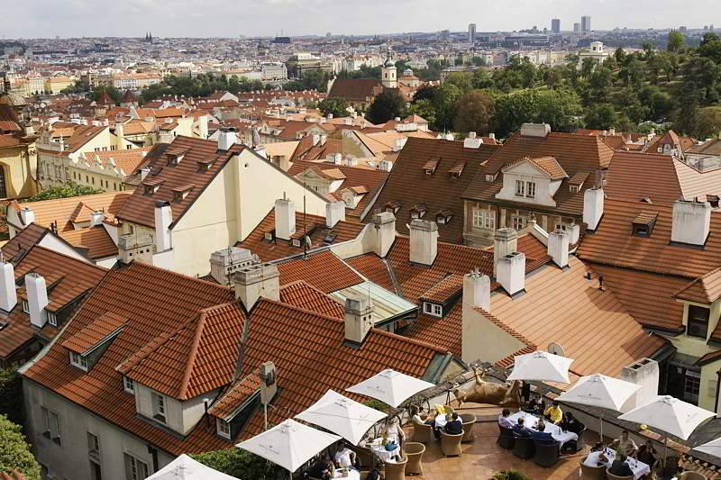 Blick über Prager Dächer