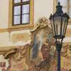 Fotografie: Prag - Straßenlaterne und Barocke Malerei