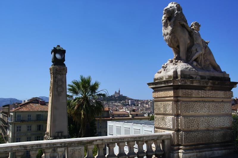 Blick über Marseille