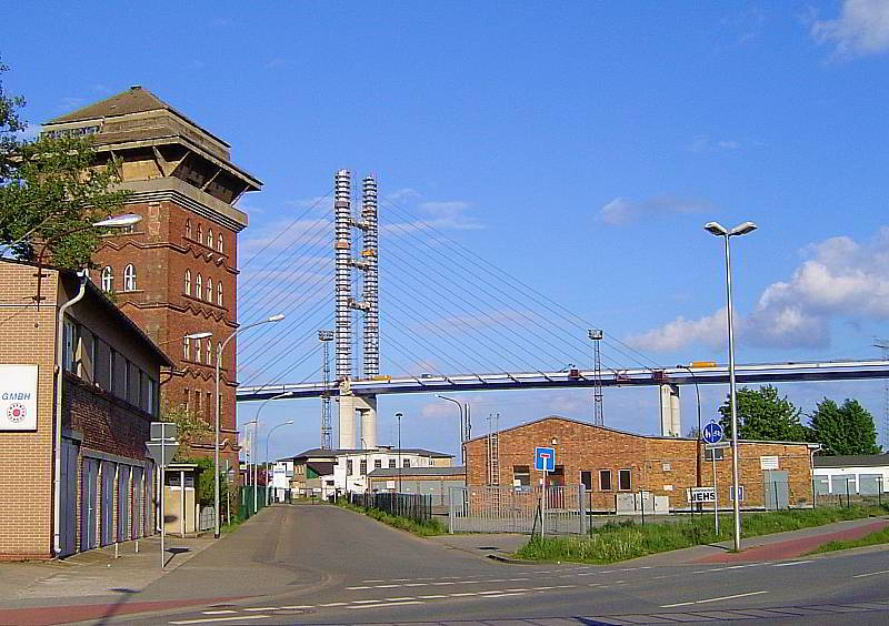 Baufortschritte der Rügenbrücke in Stralsund