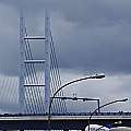 Fotografie: Skyscraper - Rügenbrücke in den Wolken